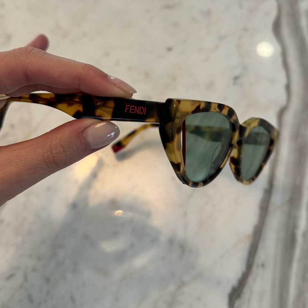 Fendi Tortoise Shell Sunglasses